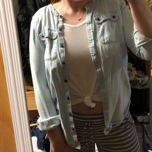 Denim Button Down
